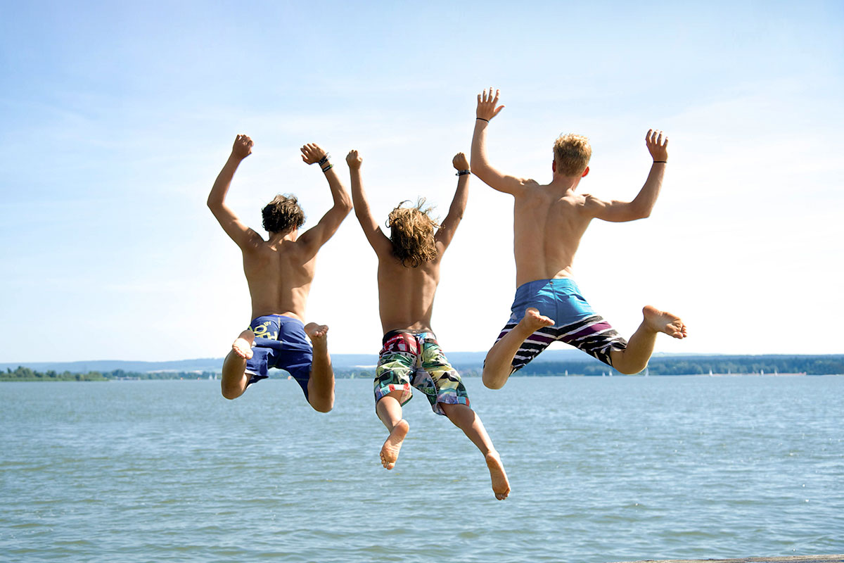 Wer schwimmen kann, ist klar im Vorteil